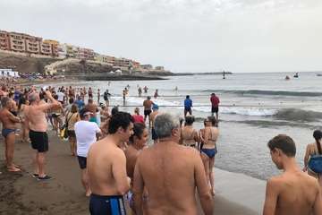 Chinchorro y varada del pescado pasados por agua (Foto TA)